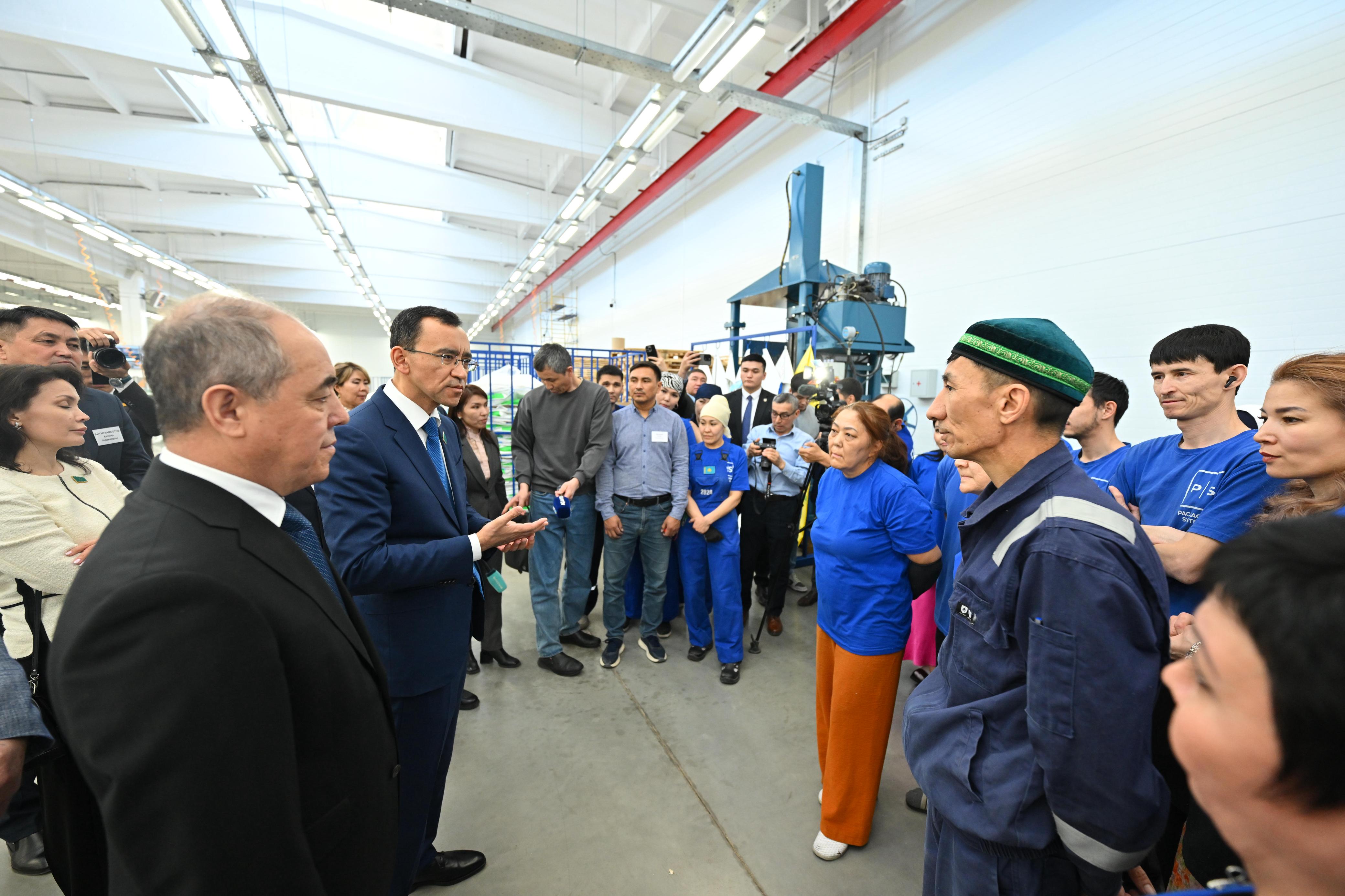 В ЗКО побывал Маулен Ашимбаев